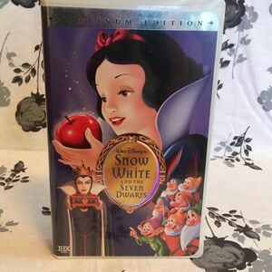 🔥 Snow White & the Seven Dwarfs vhs 🔥
